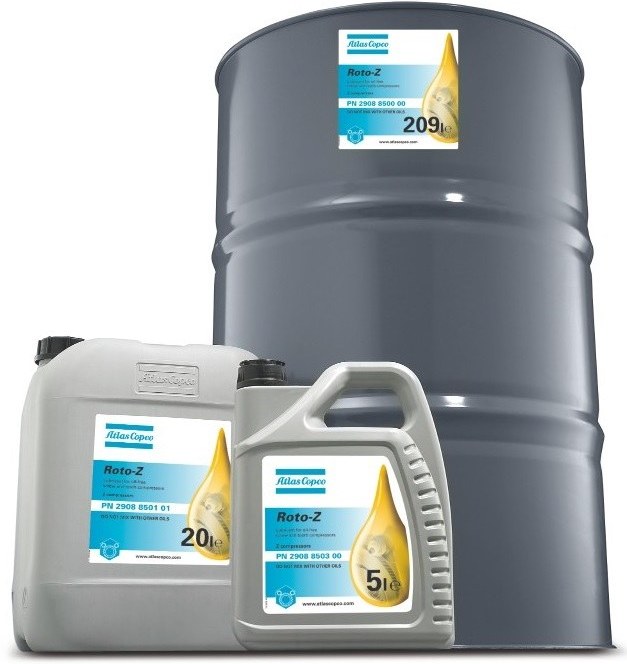 روغن ROTO-Z اطلس کوپکو 209 لیتری | Atlas Copco Oil 2908 8500 00